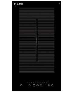 Индукционная варочная панель EVI 320 F BL 2 конфорки черный CHYO000193 Lex