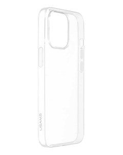 Чехол накладка Primary Series US BH766 для смартфона Apple iPhone 13 Pro силикон прозрачный IP13PPYS Usams