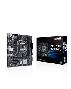 Материнская плата PRIME H510M E Socket1200 Intel H510 2xDDR4 PCI Ex16 4SATA3 7 1 ch GLAN 4 USB 3 2 V Asus