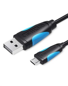 Кабель USB Micro USB 1 5м черный VAS A04 B150 Vention