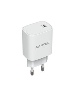 Сетевое зарядное устройство H20 02 20W USB type C PD 3A белый CNE CHA20W02 Canyon