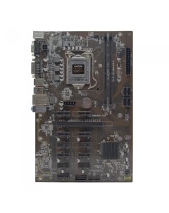 Материнская плата BTC Version, Socket1151, Intel B250, 2xDDR4, PCI-Ex16, 4SATA3, 5.1-ch, 2 USB 3.0, VGA, DVI, ATX, Retail Afox