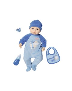 Кукла Baby Annabell Мальчик многофункциональная 43 см интерактивная с аксессуарами 794 654 Zapf creation
