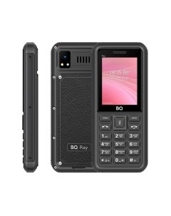 Мобильный телефон 2454 Ray 2 4 320x240 TFT 32Mb RAM 32Mb BT 1xCam 2 Sim 1800 мА ч micro USB черный Bq