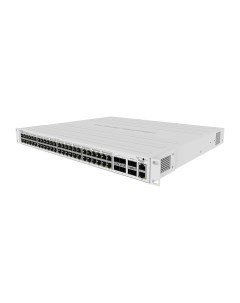 Коммутатор Cloud Router Switch 354 48P 4S 2Q RM управляемый кол во портов 48x1 Гбит с SFP 4x10 Гбит  Mikrotik