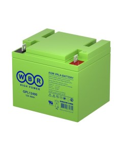 Аккумуляторная батарея для ИБП GPL12400 12V 40Ah Wbr