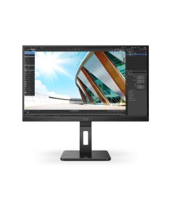 Монитор 27" 27P2Q IPS, 1920x1080 (16:9), 250кд/м2, 4мс, VGA, DVI, HDMI, DisplayPort, USB-Hub, черный Aoc