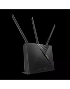 Wi Fi роутер 4G AX56 802 11a b g n ac ax 2 4 5 ГГц до 1 78 Гбит с LAN 4x1 Гбит с WAN 1x1 Гбит с внеш Asus