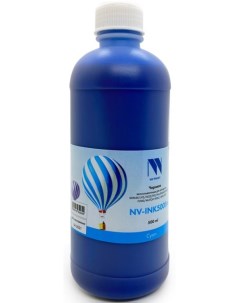 Чернила INK500 Cyan Eco 500 мл голубой совместимые экосольвентные для Epson Mimaki Mutoh Roland для  Nv print