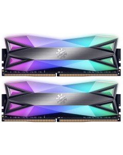 Комплект памяти DDR4 DIMM 32Gb 2x16Gb 3600MHz CL18 1 35 В XPG SPECTRIX D60G RGB AX4U360016G18I DT60 Adata