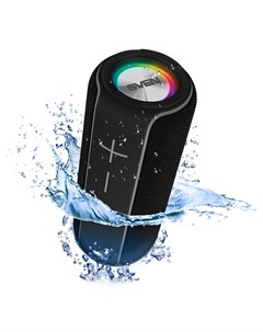 Портативная акустика PS 285 20 Вт FM AUX USB microSD Bluetooth подсветка черный SV 020873 Sven