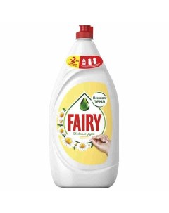 Средство для мытья посуды 1 35л жидкость Ромашка и витамин Е 740297 Fairy