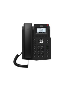 VoIP телефон X3S Lite 2 линии 2 SIP аккаунта монохромный дисплей черный X3S LITE Fanvil