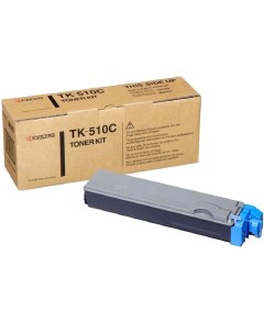 Картридж лазерный TK 510C 1T02F3CEU0 голубой 8000 страниц оригинальный для FS C5020N FS C5025N FS C5 Kyocera