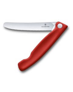 Складной кухонный нож универсальный Swiss Classic Foldable лезвие 11 см 6 7831 FB Victorinox