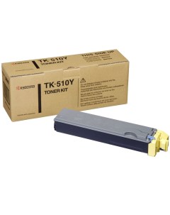 Картридж лазерный TK 510Y 1T02F3AEU0 желтый 8000 страниц оригинальный для FS C5020N FS C5025N FS C50 Kyocera