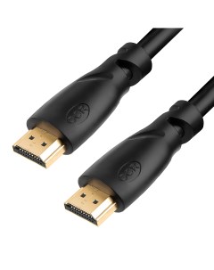 Кабель HDMI 19M HDMI 19M v2 0 4K экранированный 50 см черный PROF HM313 0 5m Gcr