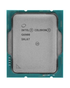Процессор Celeron G6900 Alder Lake 2C 2T 3400MHz 4Mb TDP 46 Вт LGA1700 tray OEM CM8071504651805S Intel