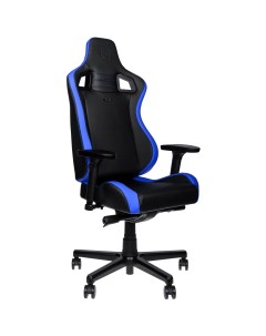 Кресло игровое EPIC Compact черный синий NBL ECC PU BLU Noblechairs