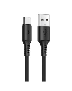 Кабель USB USB Type C 3A быстрая зарядка 1м черный Coolway BX47 133798 Borofone