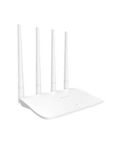 Wi Fi роутер F6 802 11n 2 4 ГГц до 300 Мбит с LAN 3x100 Мбит с WAN 1x100 Мбит с внешних антенн 4x5dB Tenda