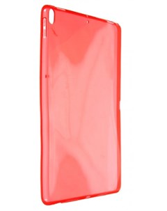 Чехол накладка для планшета Apple iPad Pro 10 5 Air 3 10 5 силикон красный полупрозрачный УТ00002625 Red line