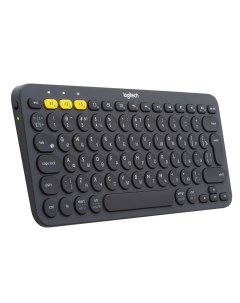 Клавиатура беспроводная K380 Multi Device Black Bluetooth мембранная Bluetooth черный Logitech