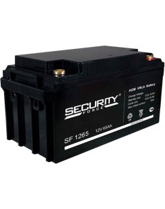 Аккумуляторная батарея для ОПС SF1265 12V 65Ah Security force