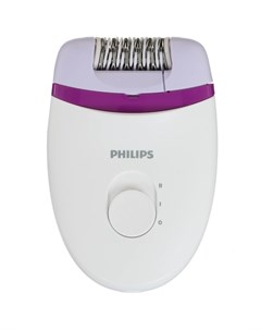 Эпилятор электрический BRE225 00 скор 2 от электр сети белый фиолетовый BRE225 00 Philips