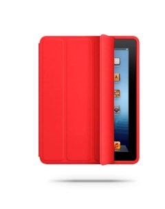 Чехол HW 0111003 для планшета Apple iPad 2 3 искусственная кожа красный 13201 Smart bumper
