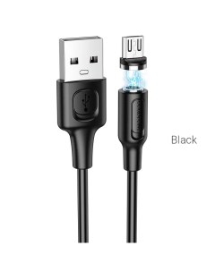 Кабель Micro USB USB 2 4A 1м черный BX41 6931474738455 Borofone
