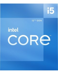 Процессор Core i5 12400T Alder Lake 6C 12T 1800MHz 18Mb TDP 35 Вт 74 Вт LGA1700 tray OEM CM807150465 Intel