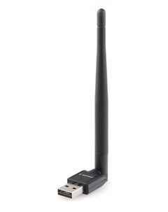 Адаптер Wi Fi WNP UA 010 802 11b g n 2 4 ГГц до 150 Мбит с 20 дБм USB внешних антенн 1 Gembird