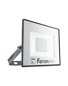 Прожектор светодиодный LL 1000 30Вт 3000лм 6400K IP65 черный 41539 Feron
