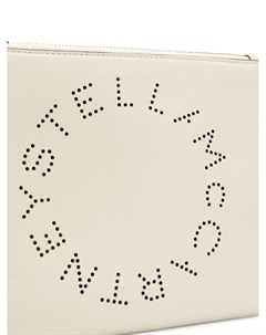 Stella mccartney клатч с логотипом stella один размер нейтральные цвета Stella mccartney