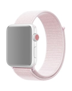Ремешок для Apple Watch 1 6 SE нейлоновый 42 44 мм Розовый Жемчуг APWTNY42 11 Innozone