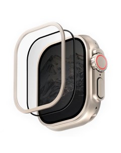 Защитное стекло Optix Duo Pro Clear для Apple Watch ULTRA 49мм прозрачный Uniq