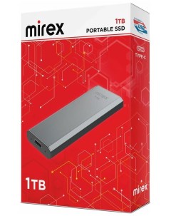 Накопитель USB Data master ssd 3 2 type c 1 Тб внешний серый металл Mirex