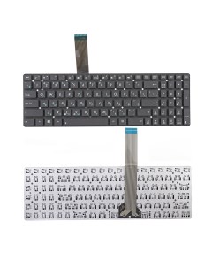Клавиатура для ноутбука Asus K55 A55 K75 K75VD S56 U57 R500 черная без рамки Azerty