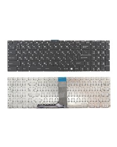 Клавиатура для ноутбука MSI GT72 GS60 GS70 WS60 GE62 GE72 черная без рамки Azerty