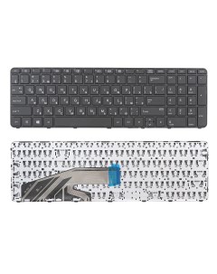 Клавиатура для ноутбука HP ProBook 450 G3 455 G3 470 G3 черная с рамкой Azerty