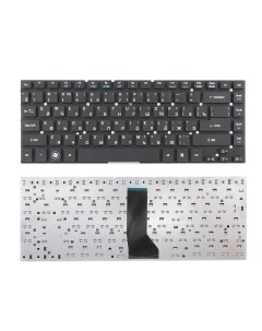 Клавиатура для ноутбука Acer Aspire 3830 4830 4755 черная без рамки Azerty