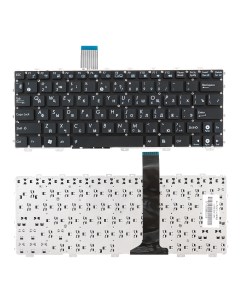 Клавиатура для ноутбука Asus Eee PC 1011 1015 черная без рамки Azerty