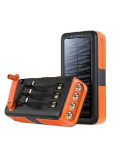 Внешний аккумулятор SY 618 O 30000 мА ч для ноутбука оранжевый черный 3114 Box 69