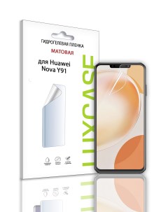 Защитная гидрогелевая пленка на экран Huawei Nova Y91 Матовая 92906 Luxcase