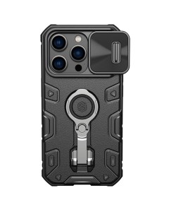 Противоударный чехол CamShield Armor Pro Magnetic для iPhone 14 Pro черный Nillkin