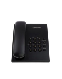 Телефон проводной KX TS2350RUB черный Panasonic