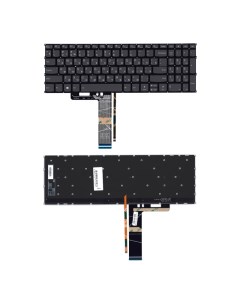Клавиатура для ноутбука Lenovo Flex 5 15 черная Nobrand