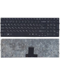Клавиатура для ноутбука Sony Vaio VPC EB черная без рамки Оем
