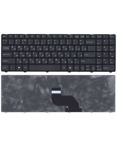 Клавиатура для ноутбука MSI CR640 CX640 черная с рамкой Оем
